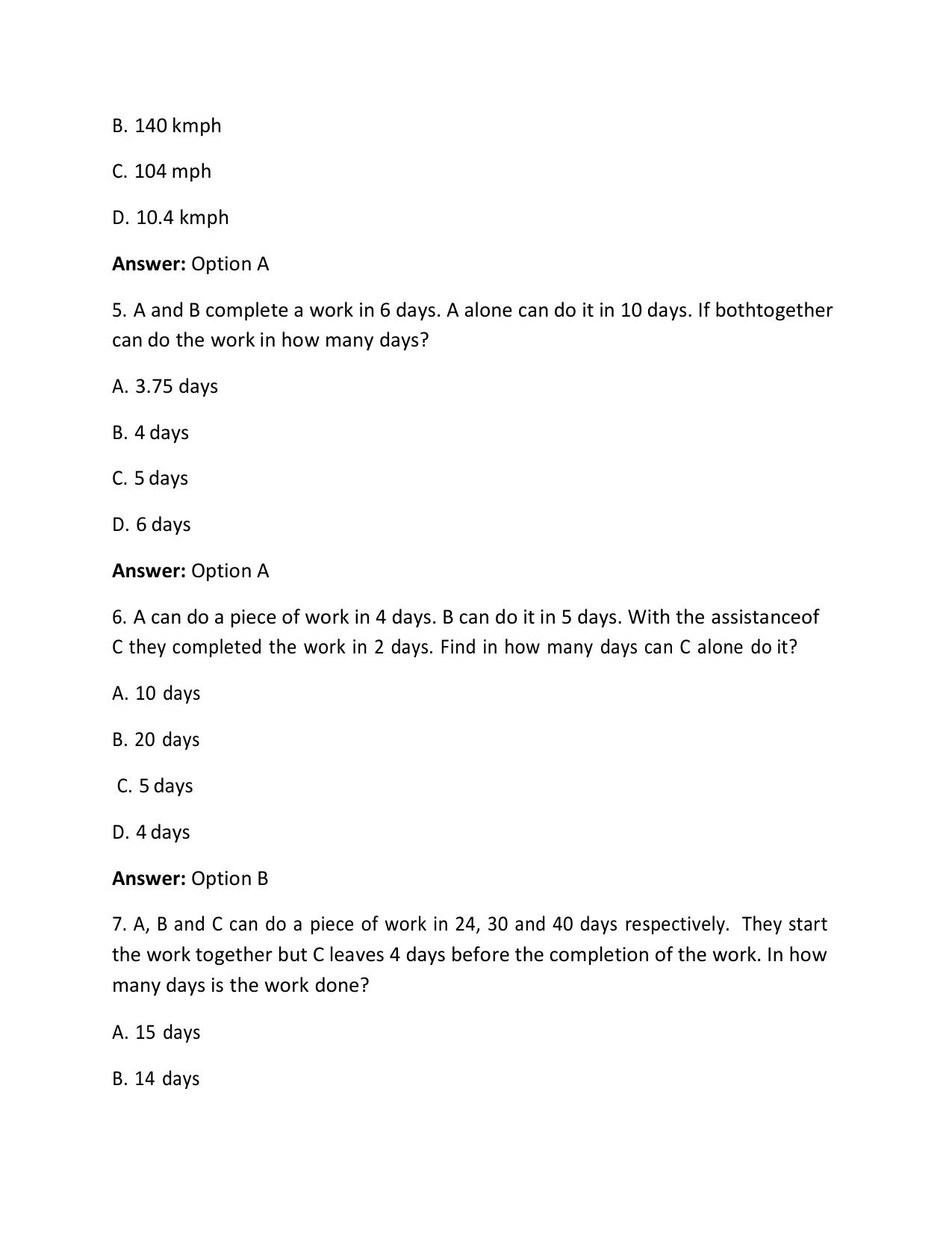 OUAT Mathes Sample Paper - Page 2