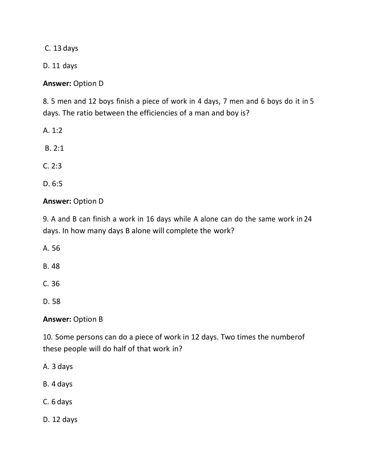 OUAT Mathes Sample Paper - Page 3