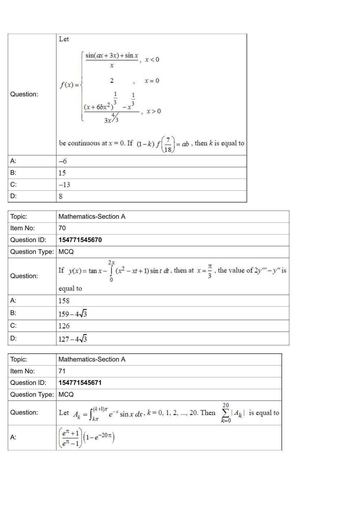 JEE Mains 2022: BTech English (Shift 2) 30-07-2022 Question Paper - Page 25