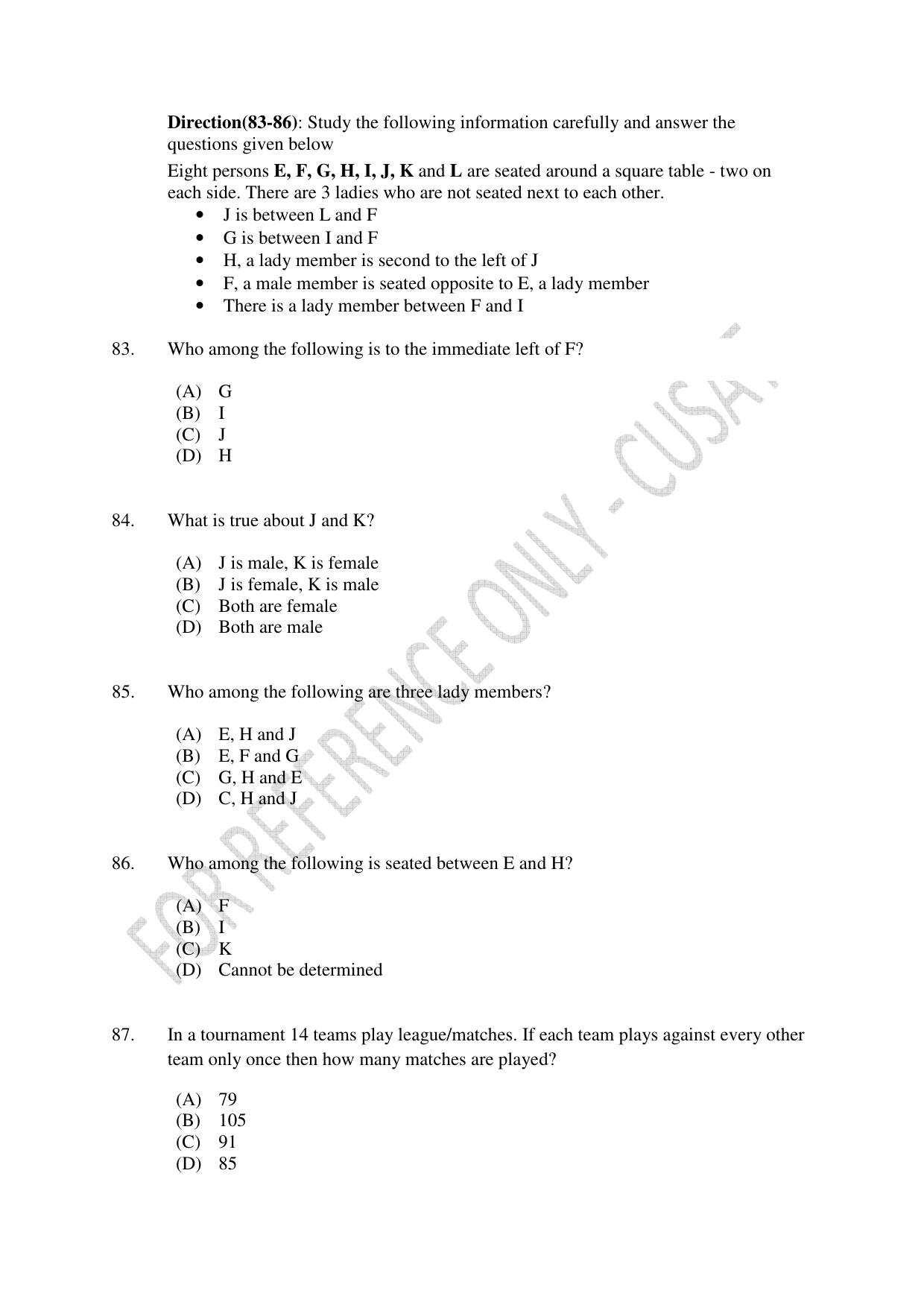 CUSAT CAT 2023 IP IPR PHD Question Paper - Page 18