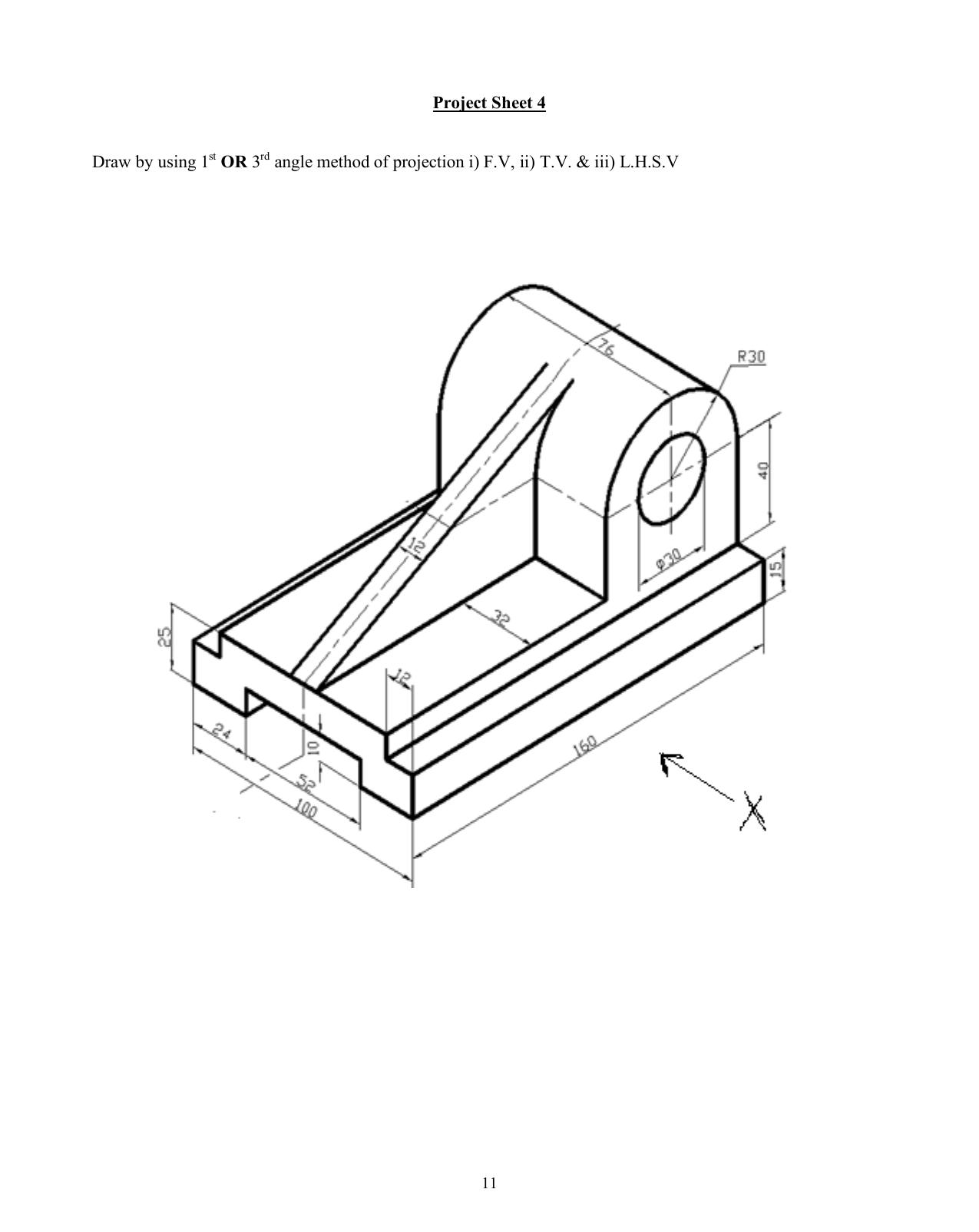 ISC Class XI & XII Geometrical & Mechanical Drawing 2025 Syllabus - Page 11