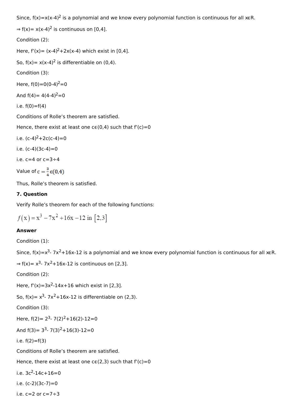 Chapter 11: Applications of Derivatives Solutions: RS Aggarwal Class 12 Solutions  - Page 21