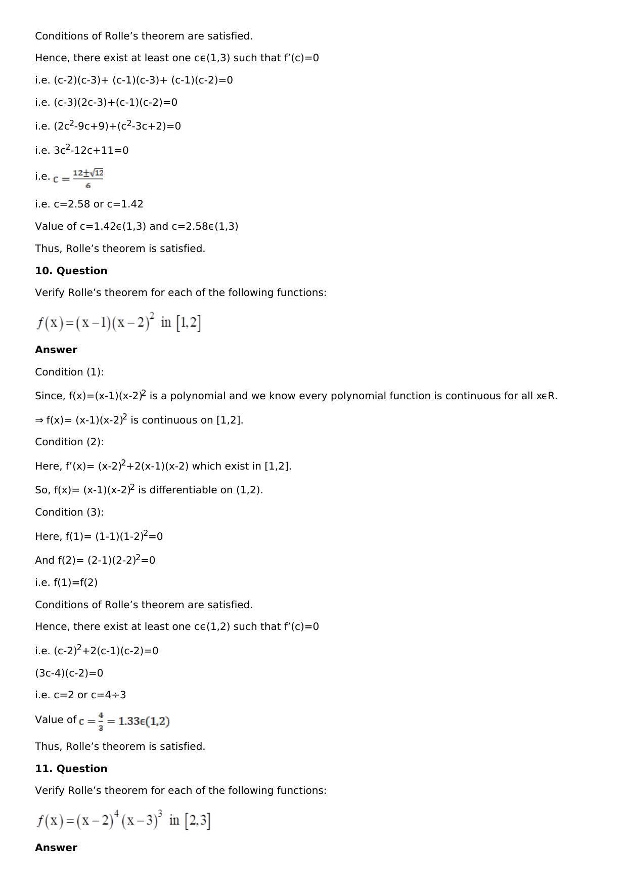 Chapter 11: Applications of Derivatives Solutions: RS Aggarwal Class 12 Solutions  - Page 23
