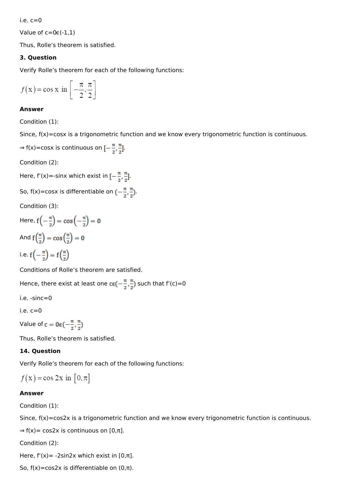 Chapter 11: Applications of Derivatives Solutions: RS Aggarwal Class 12 Solutions  - Page 25