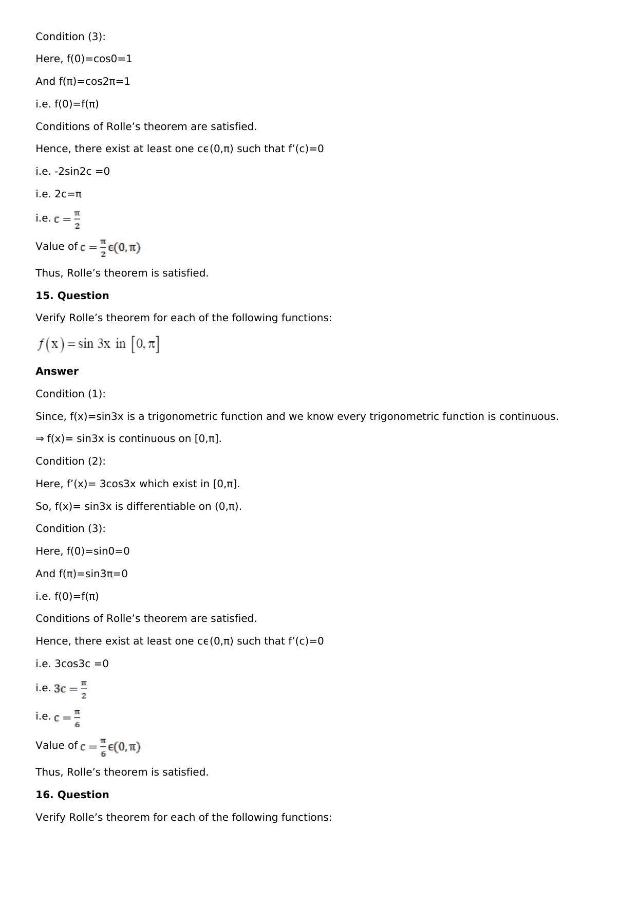 Chapter 11: Applications of Derivatives Solutions: RS Aggarwal Class 12 Solutions  - Page 26