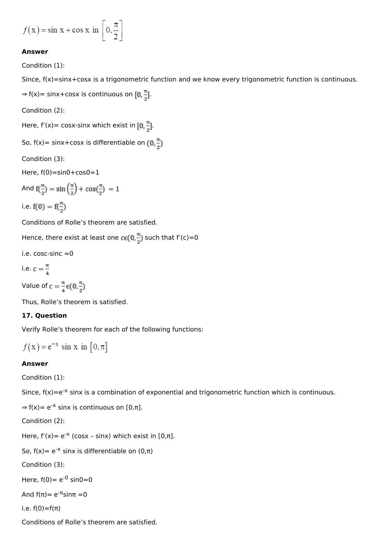 Chapter 11: Applications of Derivatives Solutions: RS Aggarwal Class 12 Solutions  - Page 27