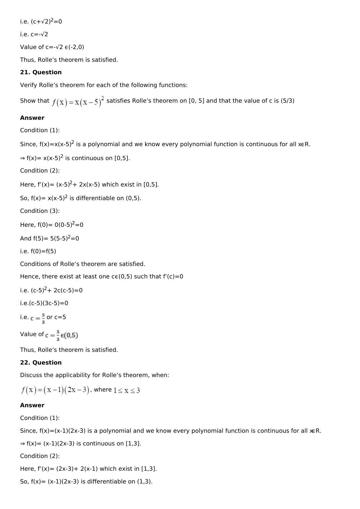 Chapter 11: Applications of Derivatives Solutions: RS Aggarwal Class 12 Solutions  - Page 30