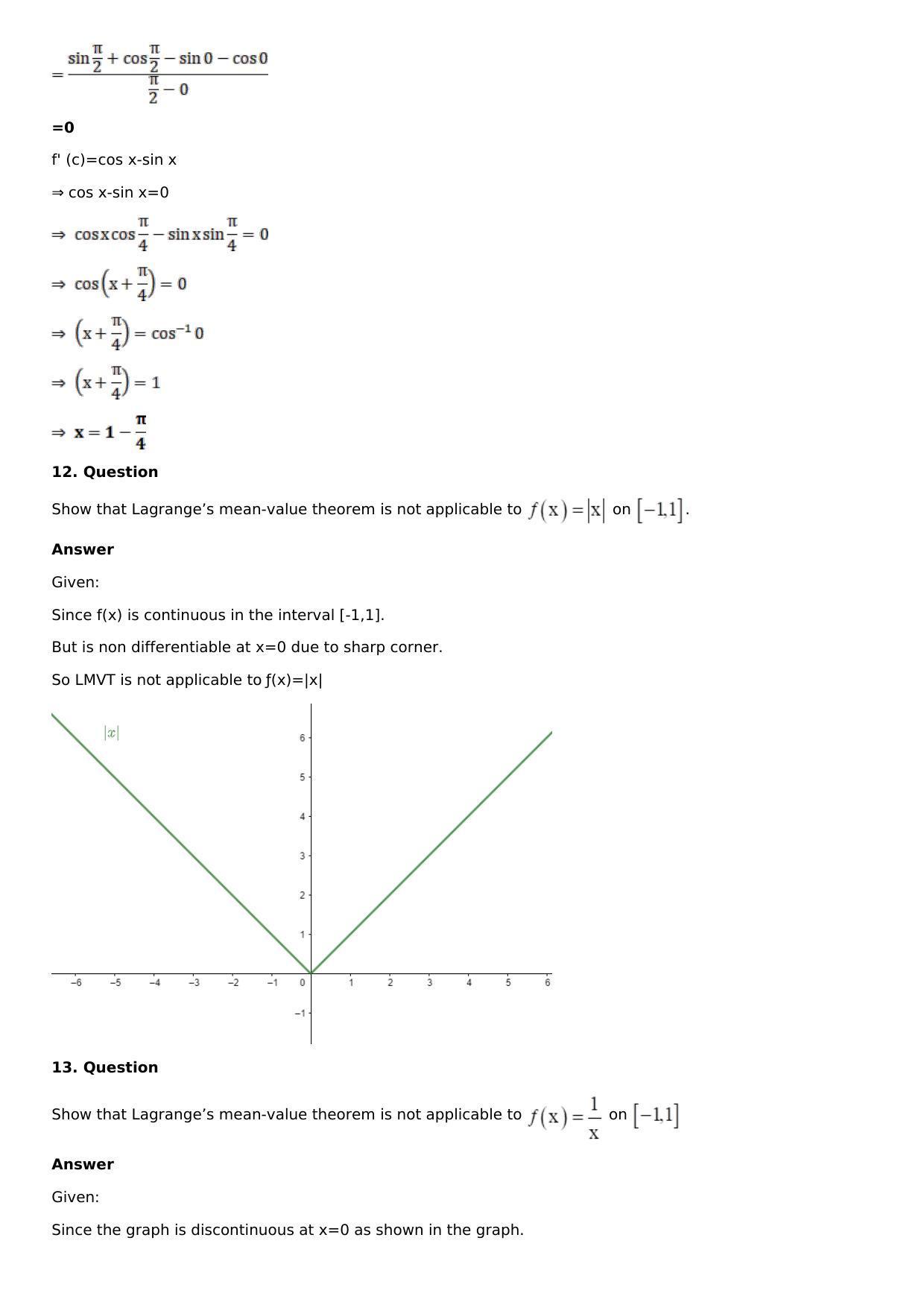 Chapter 11: Applications of Derivatives Solutions: RS Aggarwal Class 12 Solutions  - Page 39