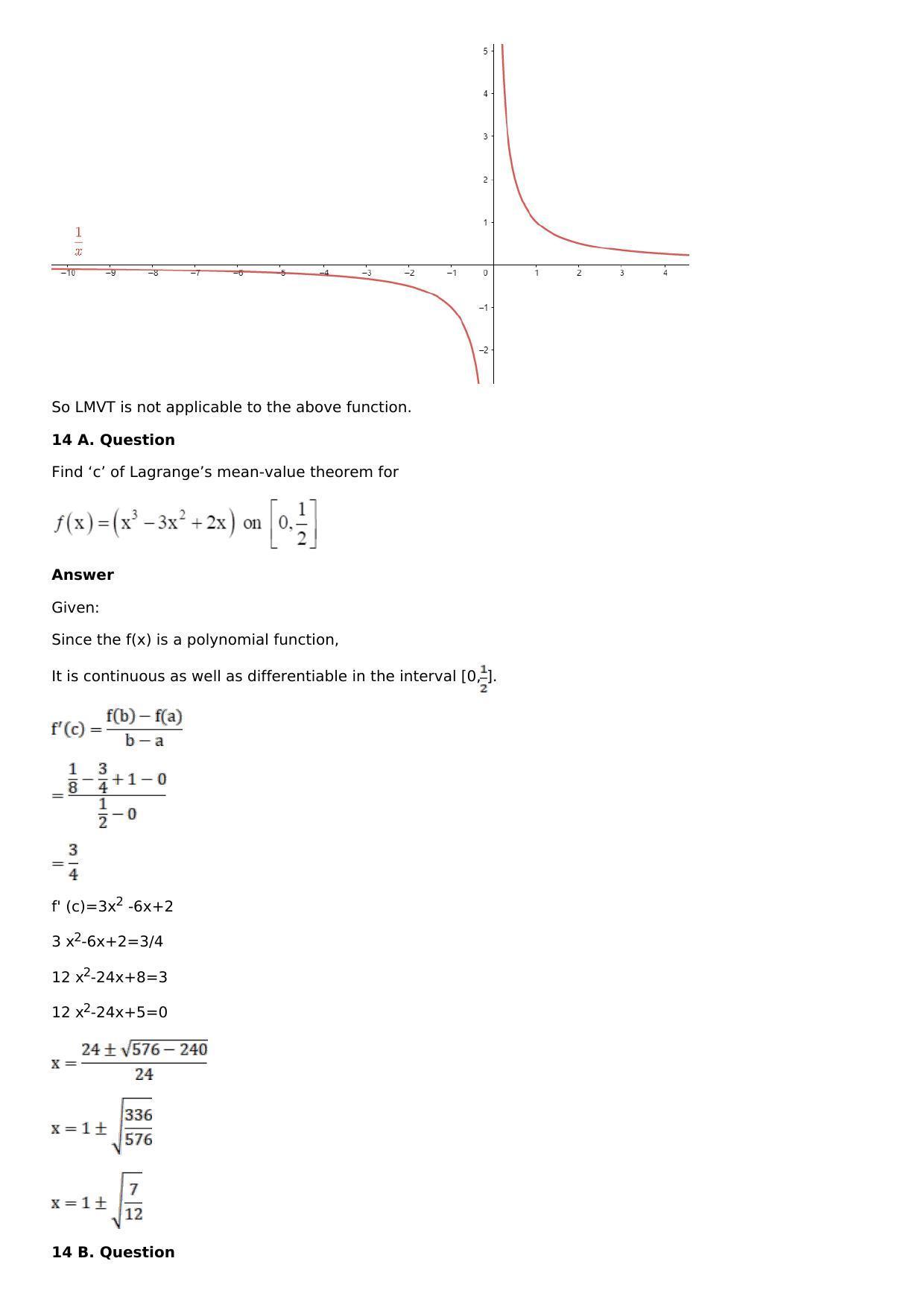 Chapter 11: Applications of Derivatives Solutions: RS Aggarwal Class 12 Solutions  - Page 40