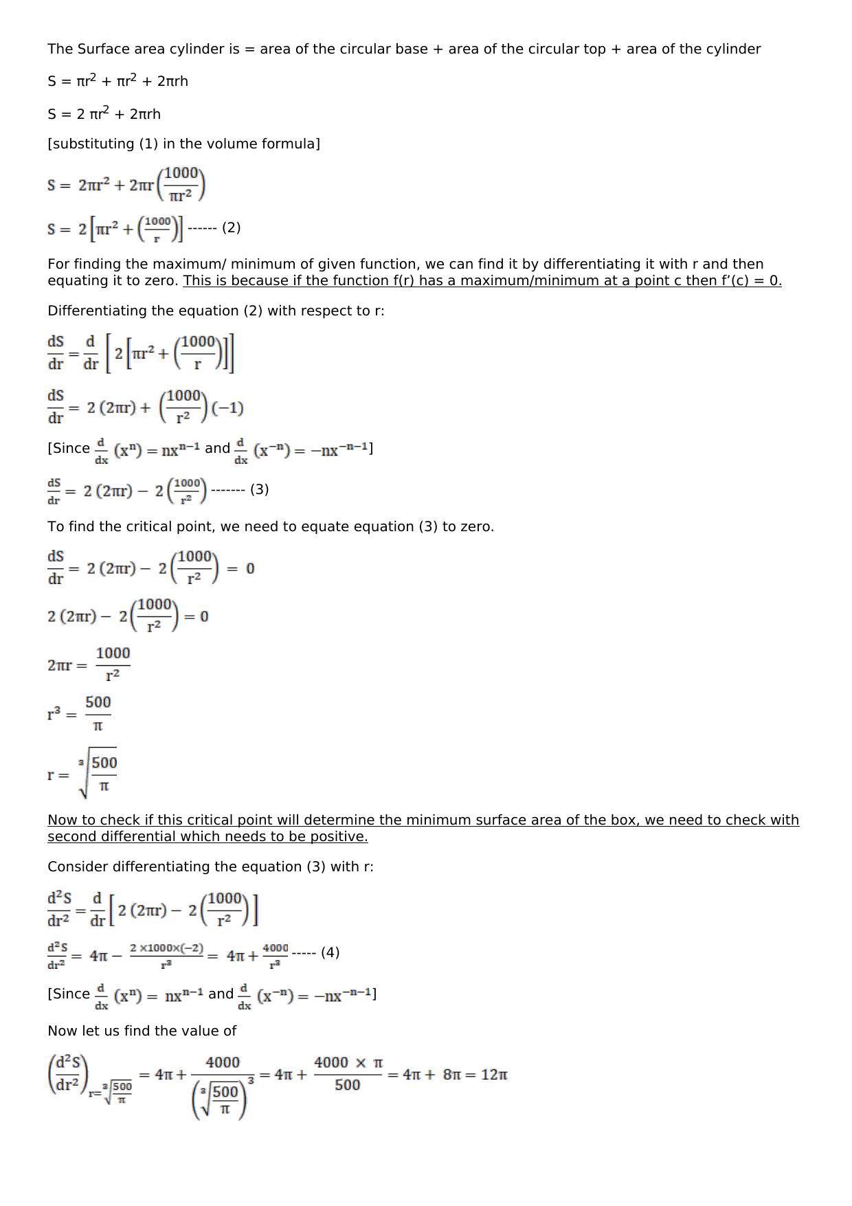Chapter 11: Applications of Derivatives Solutions: RS Aggarwal Class 12 Solutions  - Page 85