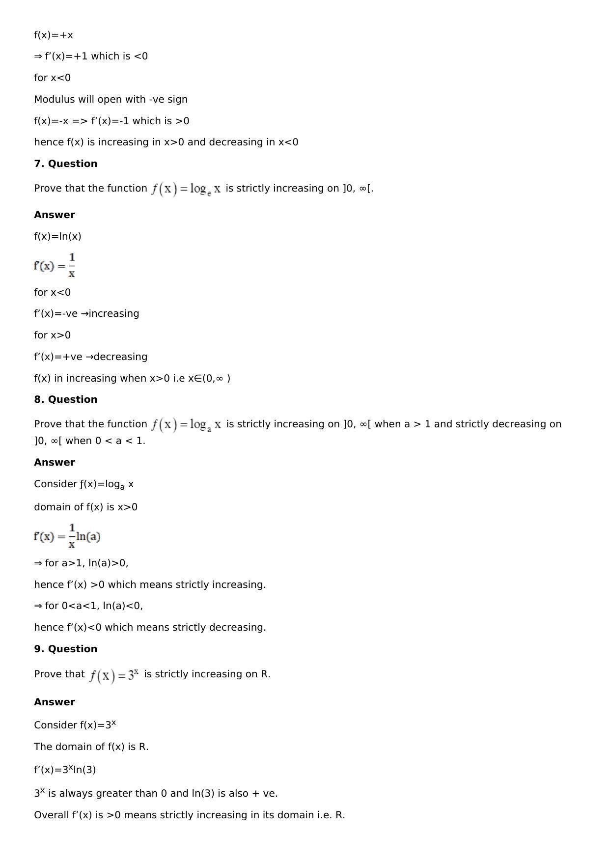Chapter 11: Applications of Derivatives Solutions: RS Aggarwal Class 12 Solutions  - Page 112