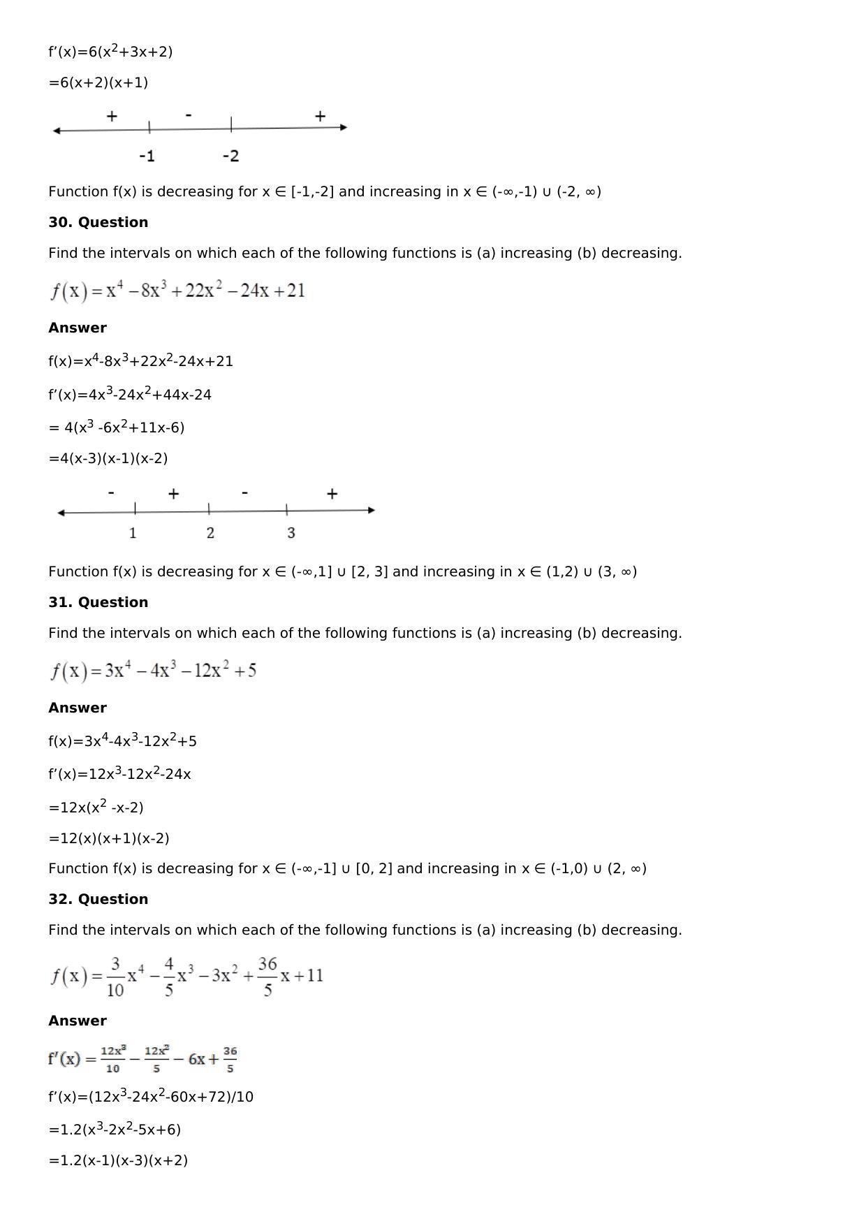 Chapter 11: Applications of Derivatives Solutions: RS Aggarwal Class 12 Solutions  - Page 120