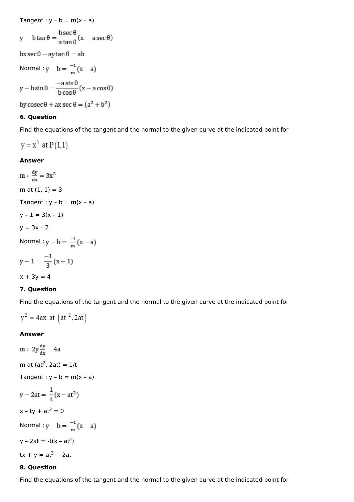 Chapter 11: Applications of Derivatives Solutions: RS Aggarwal Class 12 Solutions  - Page 123
