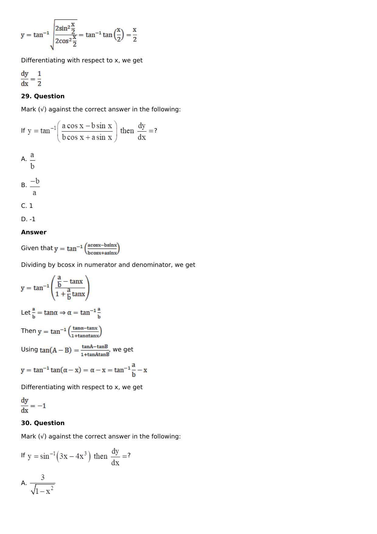 Chapter 11: Applications of Derivatives Solutions: RS Aggarwal Class 12 Solutions  - Page 150