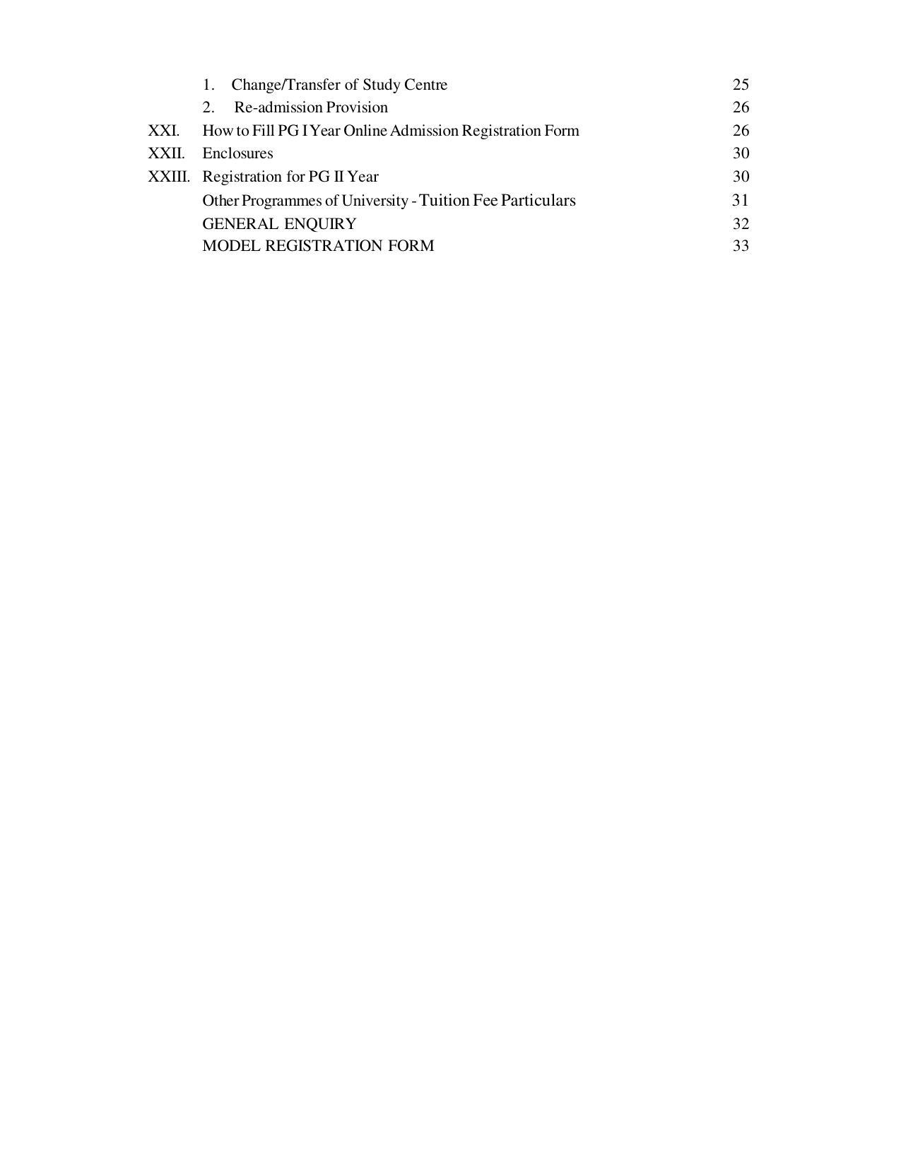 Dr. B.R. Ambedkar Open University (BRAOU) Hyderabad PG Prospectus - Page 4