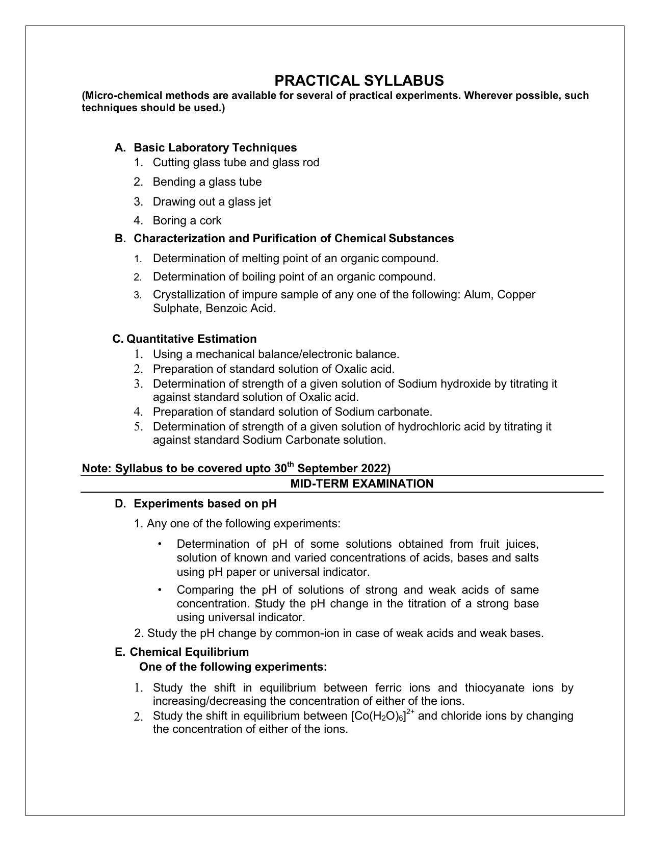 Edudel Class 11 Chemistry Syllabus - Page 4