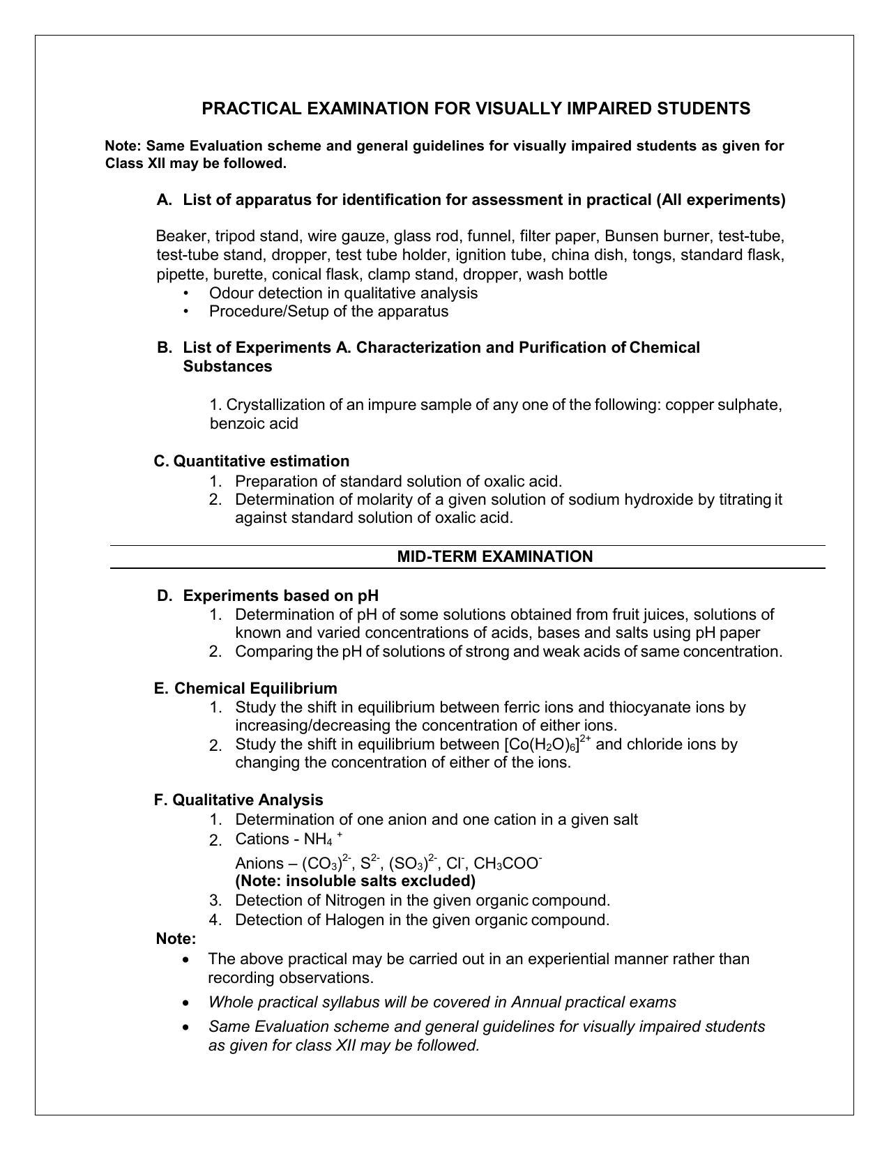 Edudel Class 11 Chemistry Syllabus - Page 6