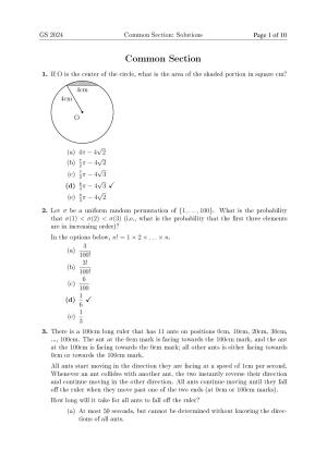 TIFR GS 2024 Learning Information & Data Science Question Paper