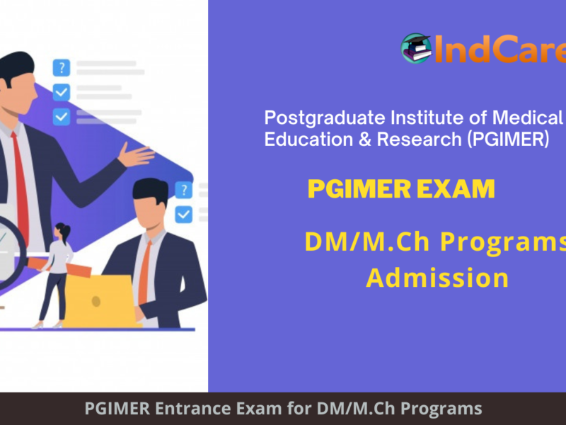 PGIMER DM/M.Ch Exam