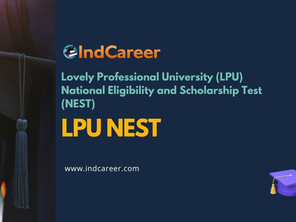 LPUNEST 2026 – Exam Date, Registration, Admit Card, Syllabus