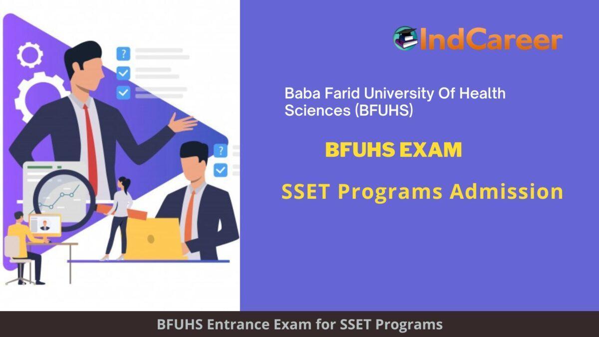 BFUHS SSET Exam