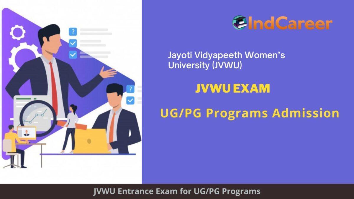JVWU UG/PG Exam