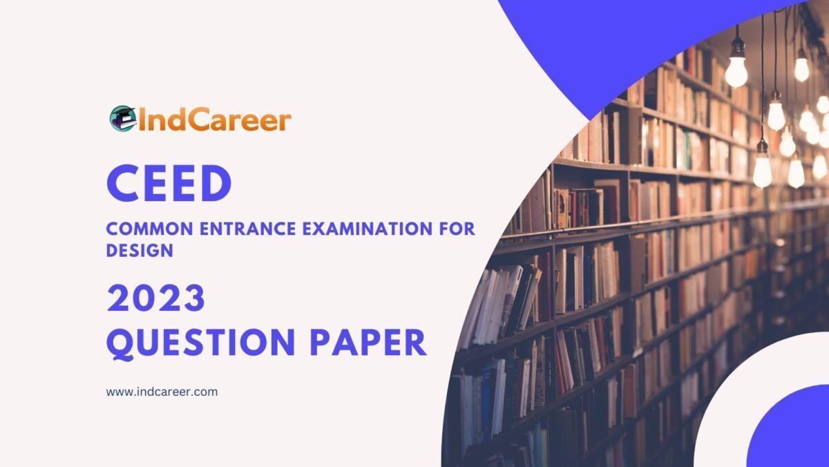 CEED 2023 Question Paper
