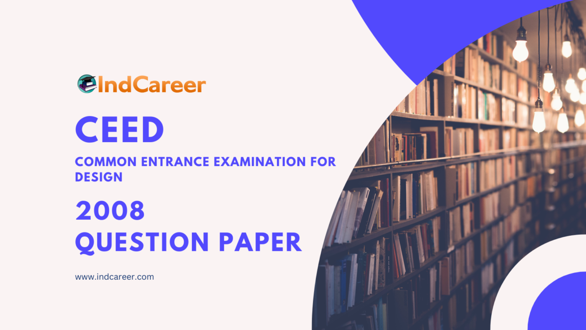 CEED 2008 Question Paper