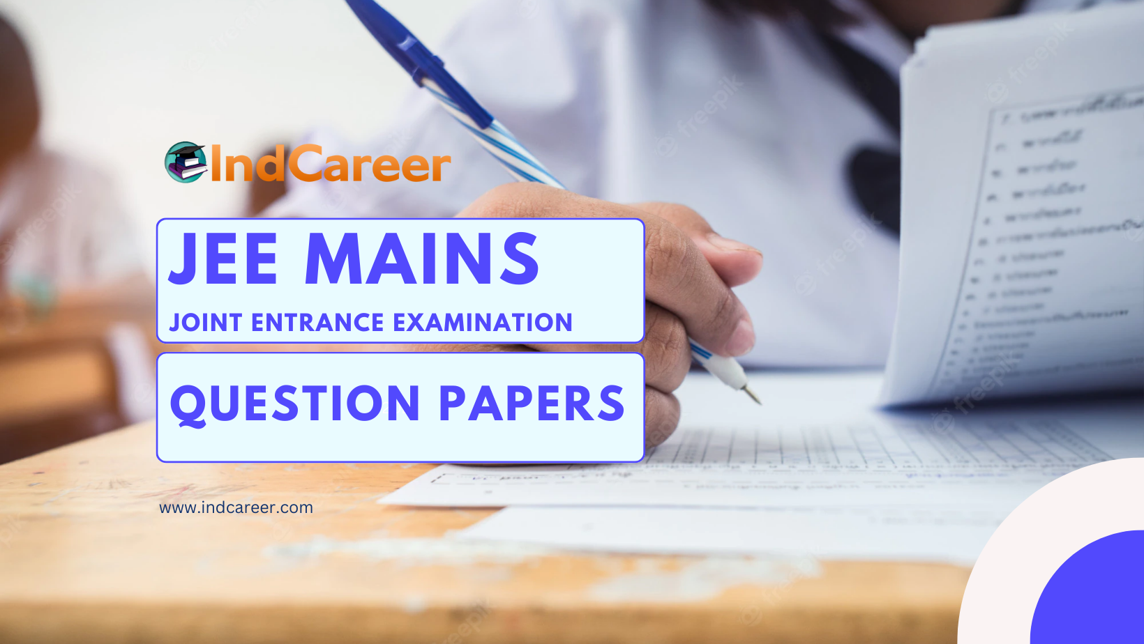 JEE Main Question Papers