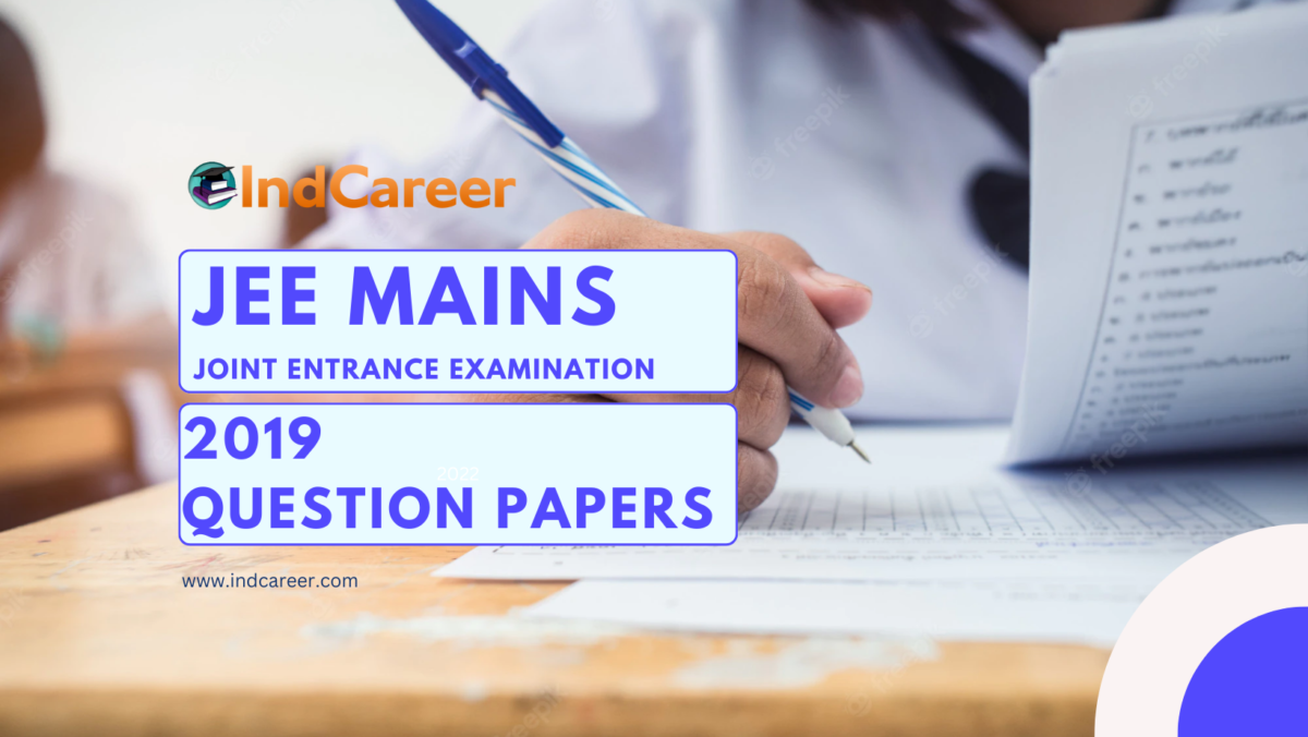 JEE Main 2019 Question Paper