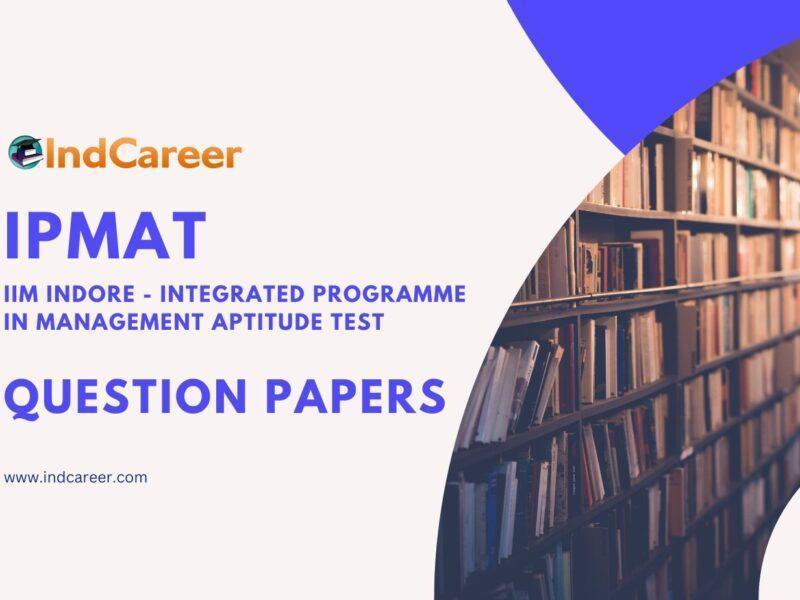 IIM Indore IPM (IPM AT) Question Papers