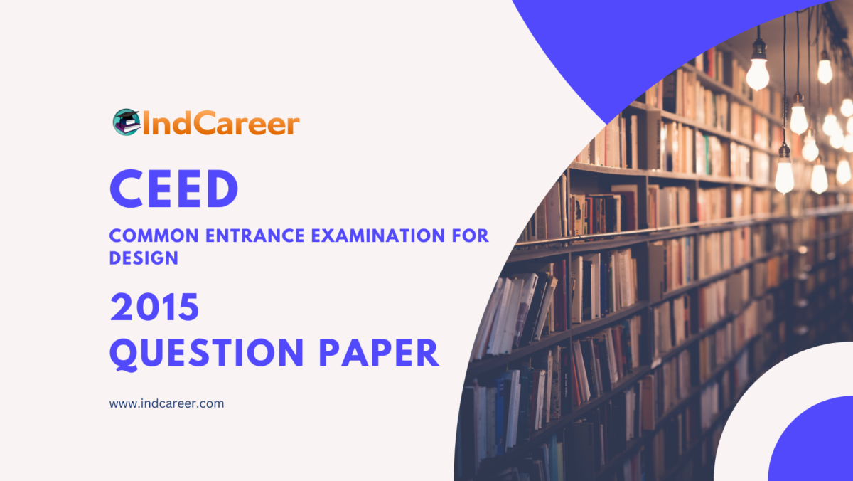 CEED 2015 Question Paper