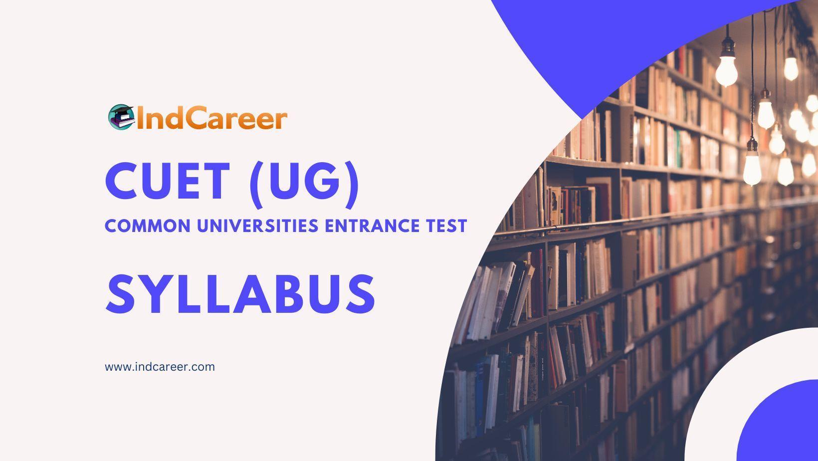 CUET Syllabus