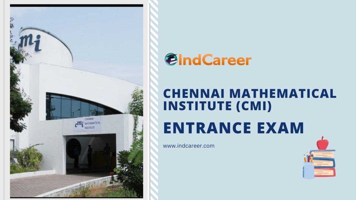 CMI Entrance Exam 2024 Exam Date, Syllabus, Registration IndCareer