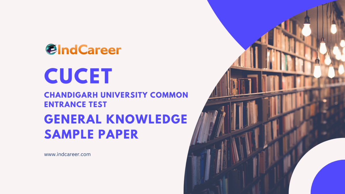 CUCET General Knowledge Sample Paper