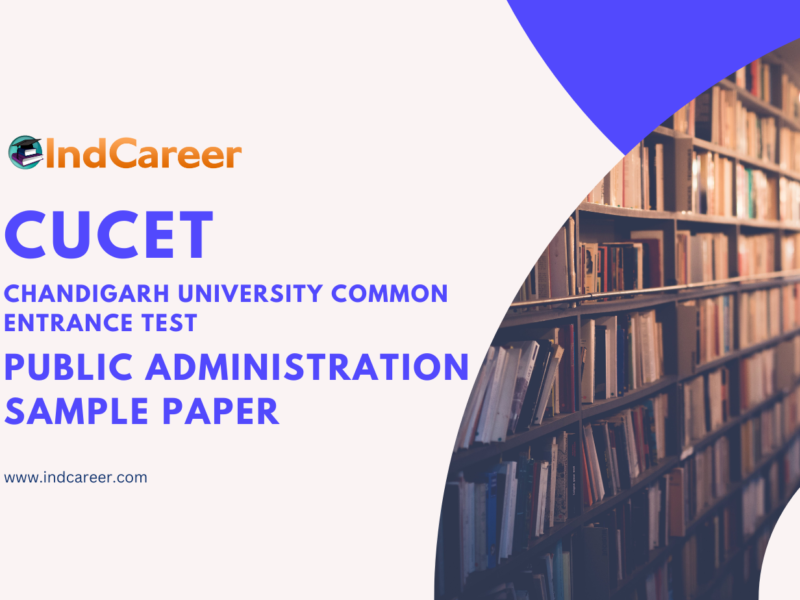 CUCET Public Administration Sample Paper