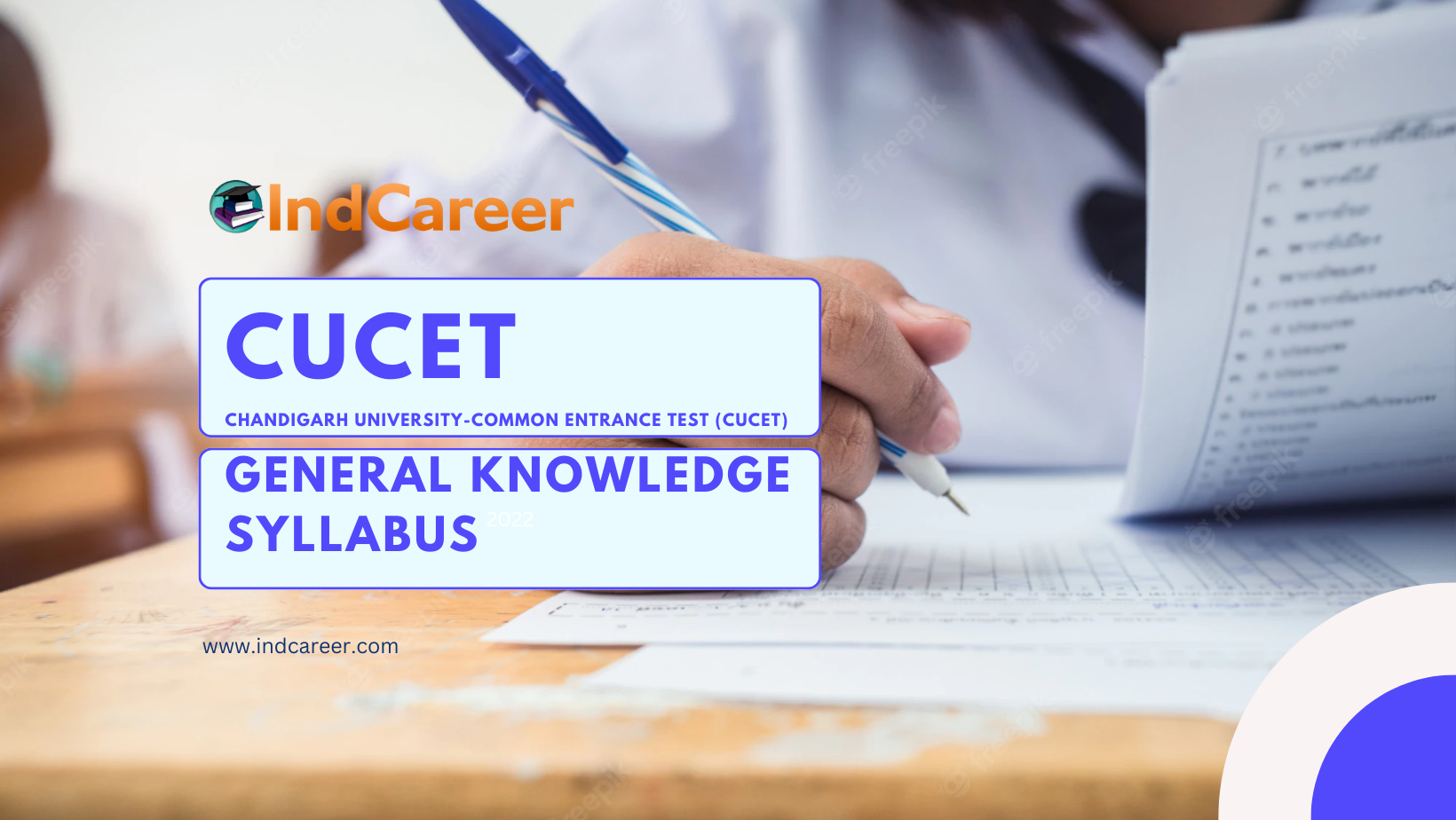 CUCET General Knowledge Syllabus