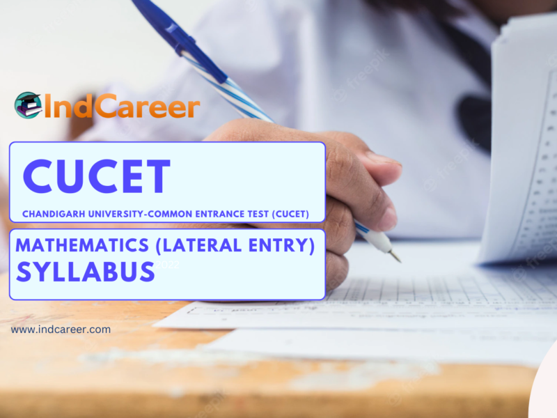 CUCET Mathematics (Lateral Entry) Syllabus