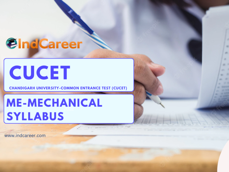 CUCET ME Mechanical Engineering Syllabus