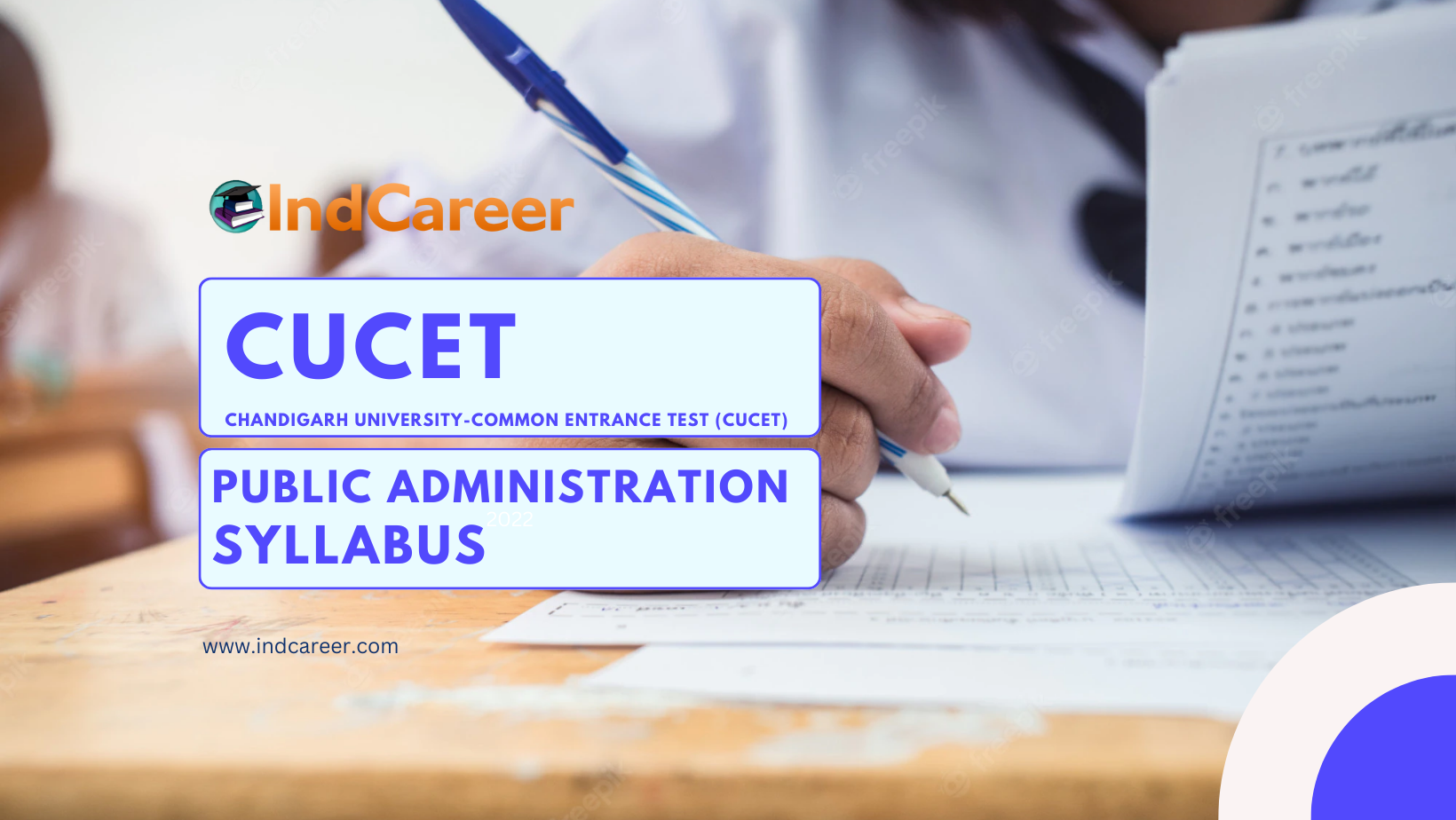 CUCET Public Administration Syllabus