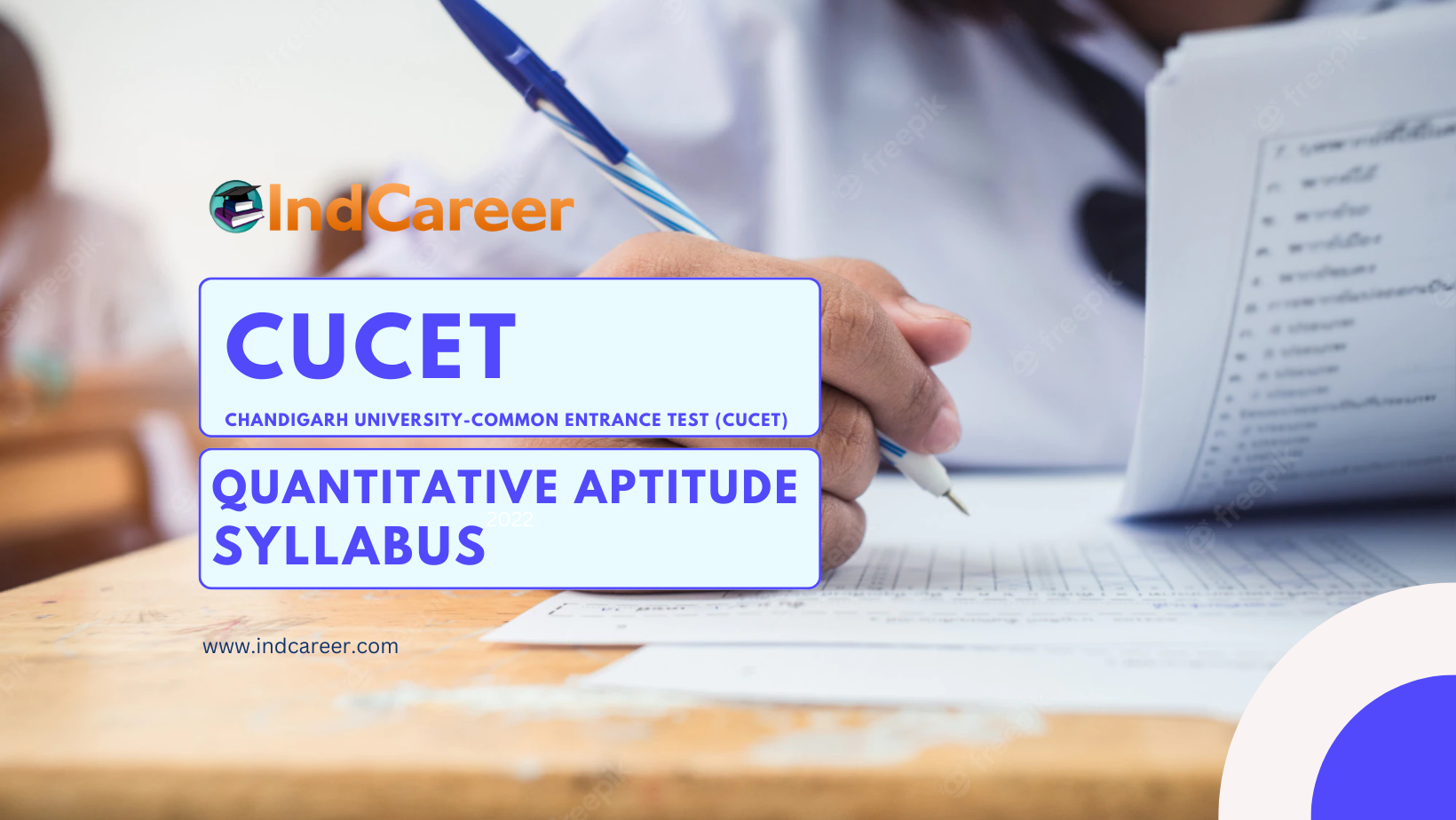 CUCET Quantitative Aptitude Syllabus