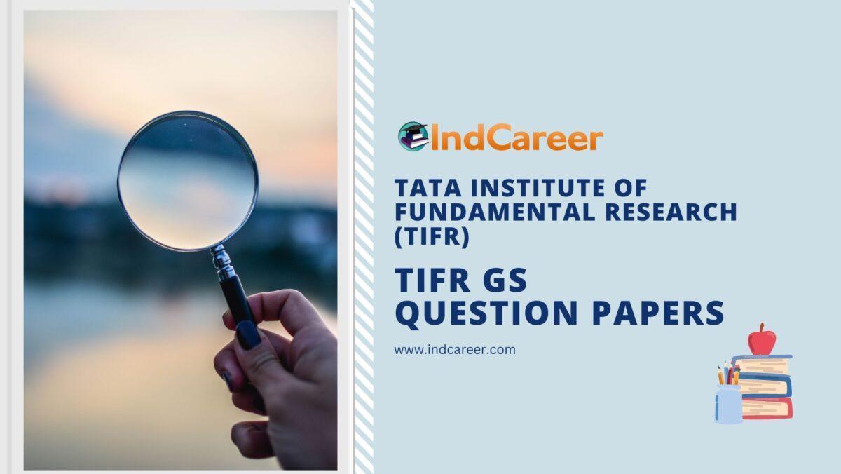 TIFR GS Question Papers