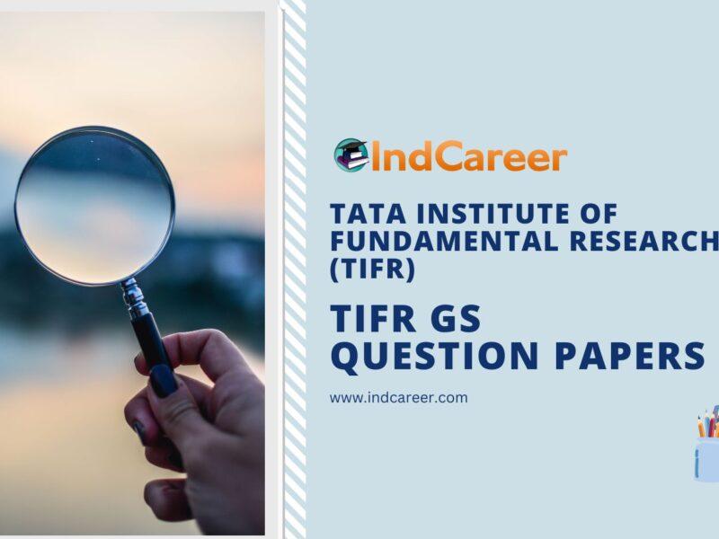 TIFR GS Question Papers