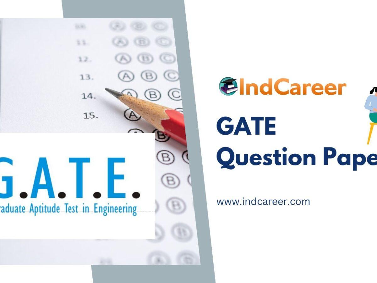 GATE Question Papers