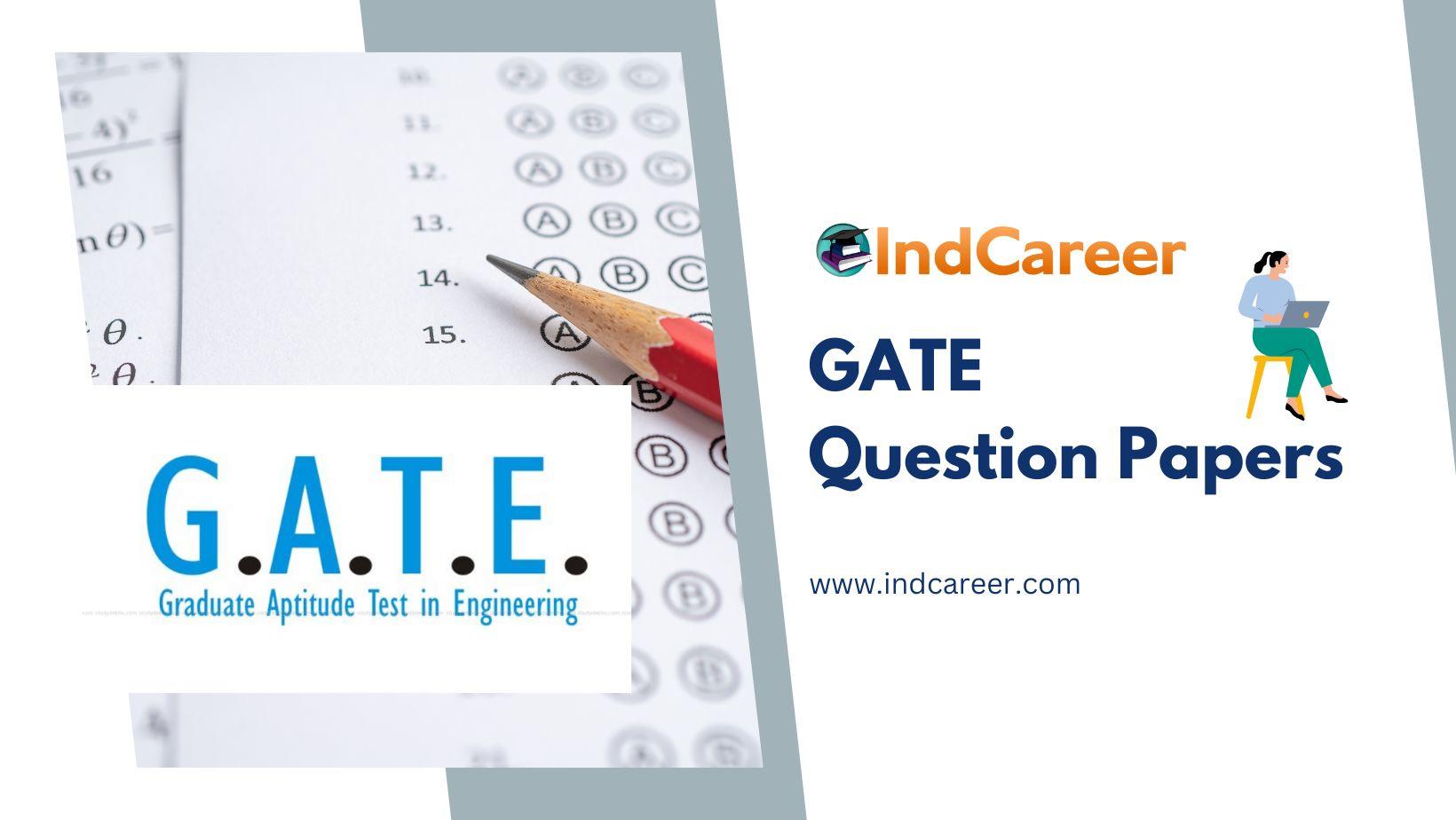 GATE Question Papers