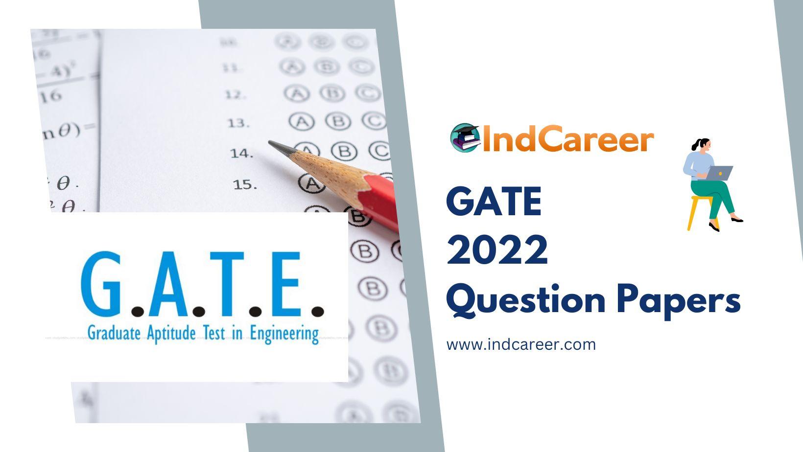 GATE 2022 Question Papers