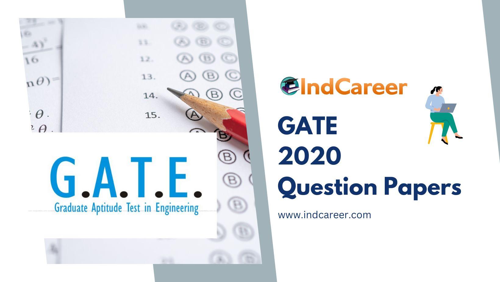 GATE 2020 Question Papers