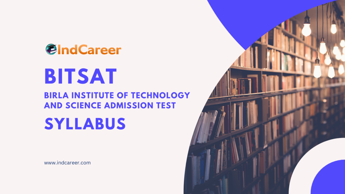 BITSAT Syllabus