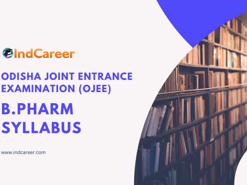OJEE Syllabus for B. Pharm