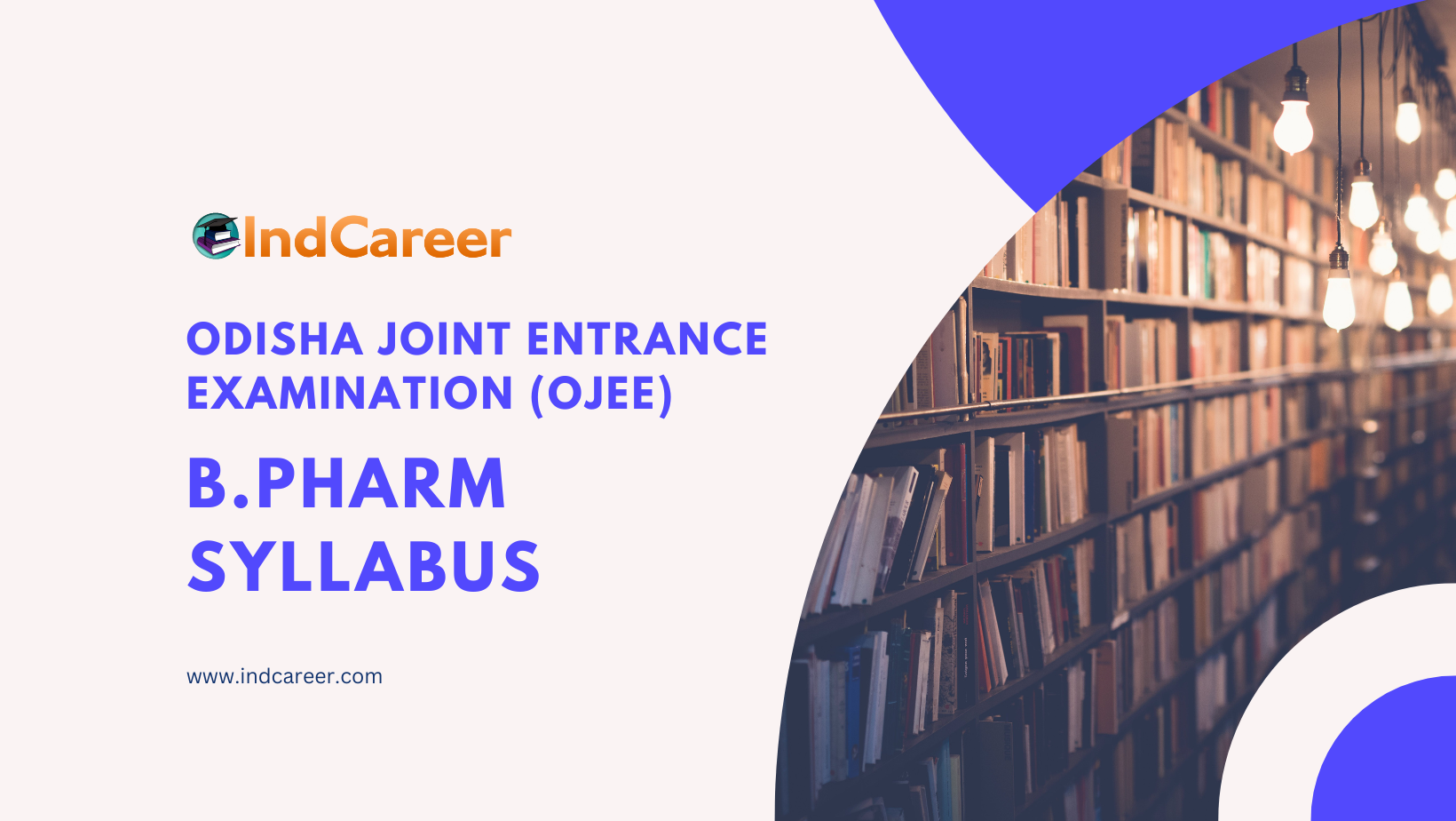 OJEE Syllabus for B. Pharm